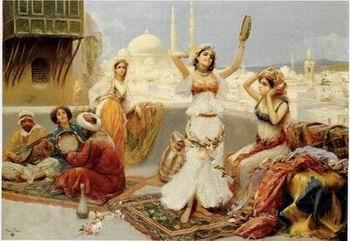 unknow artist Arab or Arabic people and life. Orientalism oil paintings 126 France oil painting art